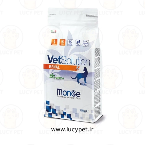غذای خشک رنال گربه مونژه (Renal) مخصوص بیماری های کلیوی 1.5 کیلوگرم