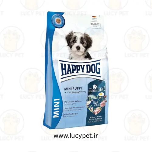 غذای خشک سگ هپی داگ مدل Mini Puppy وزن 10 کیلوگرم
