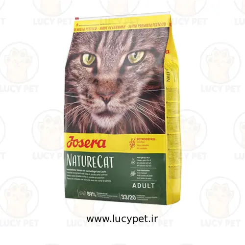 غذای خشک گربه جوسرا مدل نیچرکت – Josera Nature cat وزن 10 کیلوگرم