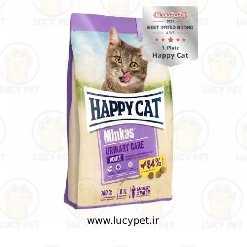 غذای خشک گربه مینکاس کیتن هپی کت Happy Cat وزن 10 کیلوگرم